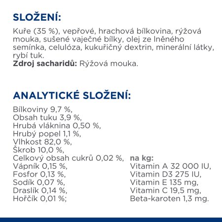 Hill’s Prescription Diet m/d Starostlivosť pri cukrovke vrecko pre mačky 12 x 85 g