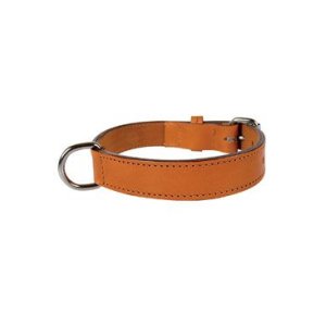 Obojok pes pravá koža 70cm sv.hnedý Zolux