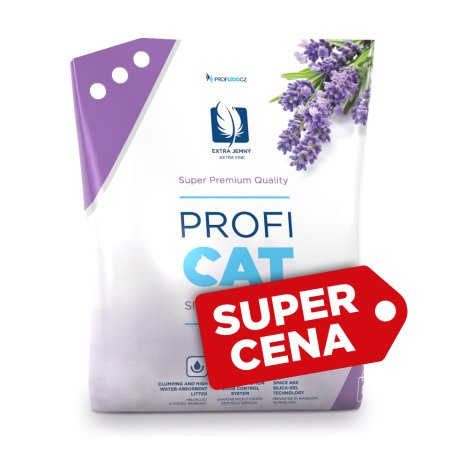 ECO PACK PROFICAT mačkolit Lavender by Nature Extra Fine 8 l 8ks