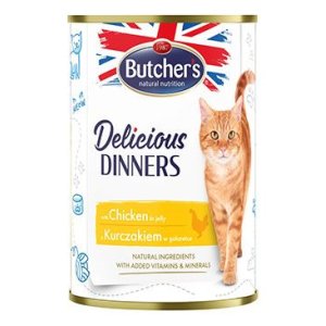 Butcher's Cat Delicious kuracie v želé konz. 400g