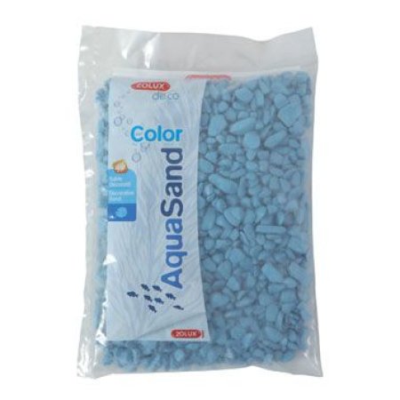 Akvarijný štrk Color EKAI modrý 1kg Zolux