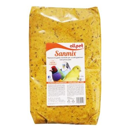 Krmivo pre Vtáky All SANMIX, vaječné 1kg