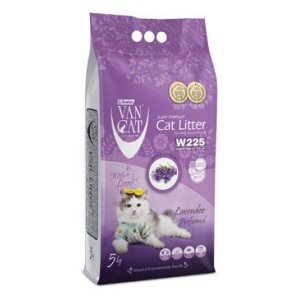 Podstielka Vancat stelivo bentonit Lavander 5kg