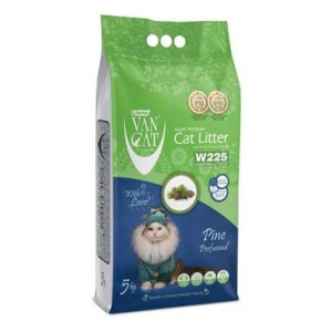 Podstielka Vancat stelivo bentonit Pine 5kg