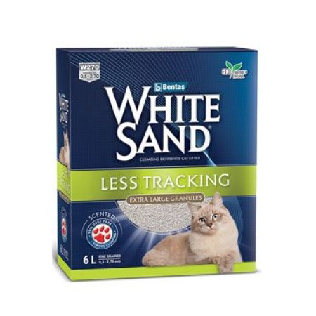 Podstielka White Sand 6 LT Less Tracking