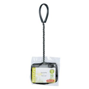 Akvarijná sieťka na ryby 10cm čierna Zolux