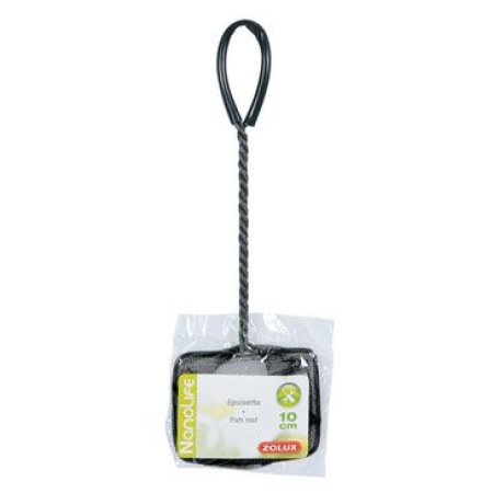 Akvarijná sieťka na ryby 10cm čierna Zolux