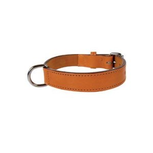Obojok pes pravá koža 80cm sv.hnedý Zolux