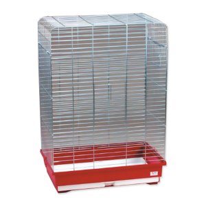 Klietka Rozela chróm + vínová