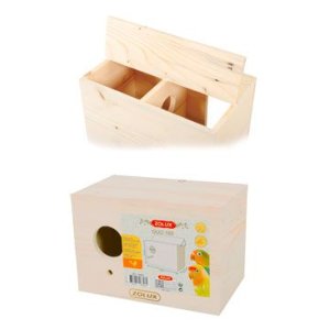 Búdka hniezdiaca do klietky vták Duo 230x140x160mm Zolux
