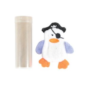 Hračka mačka PIRATE plniaca+šanta biela Zolux
