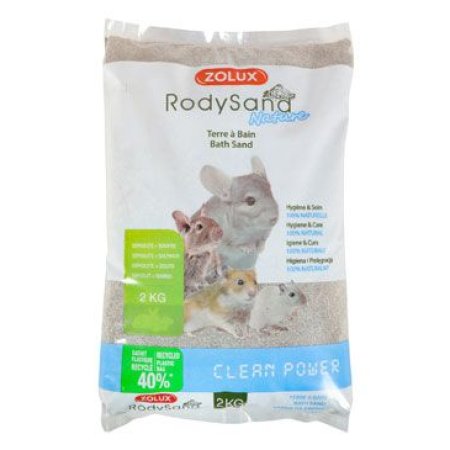 Piesok pre hlodavce RodySand Nature 2kg Zolux