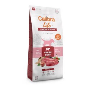 Calibra Dog Life Starter & Puppy Fresh Beef 750g