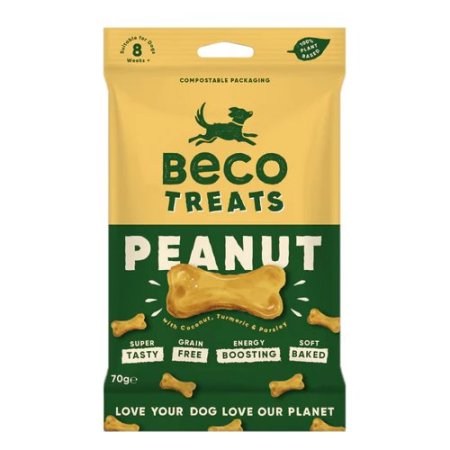 Beco Treats Odmena pre psov Peanut 70g