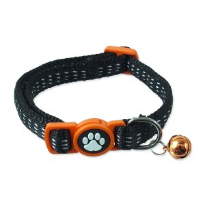 Obojok MAGIC CAT Nylon čierny XS