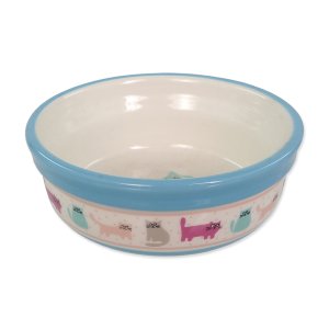Miska MAGIC CAT keramická farebné mačky 12,5 cm 0,3l