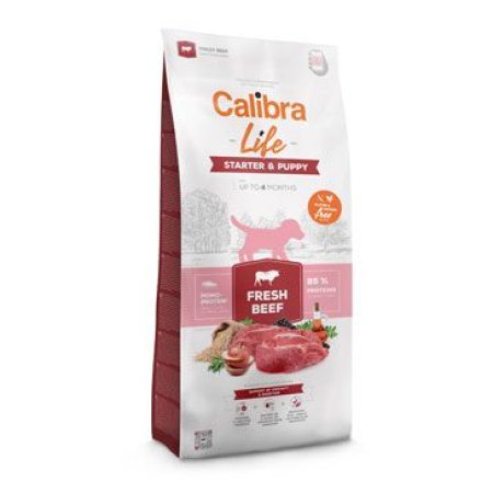 Calibra Dog Life Starter & Puppy Fresh Beef 12kg