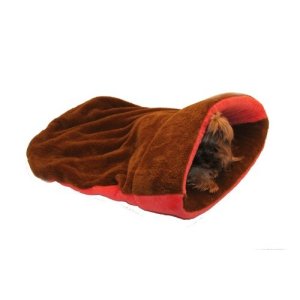 Marysa pelech 2v1 s lemom, hnedý / modrý, veľkosť XL