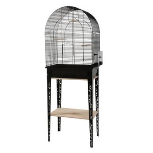 Klietka vtáky CHIC PATIO L čierna Zolux