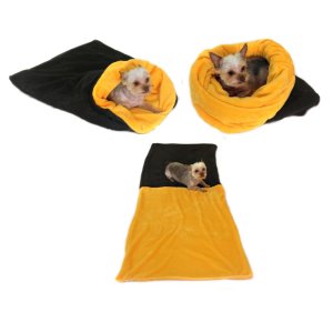 Marysa pelech 3v1 pre psov, tmavo šedý/žltý, veľkosť XL