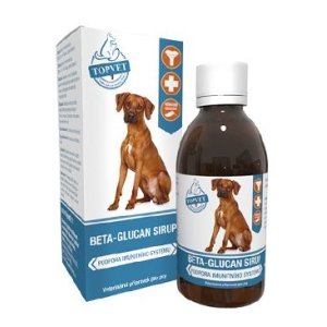 Beta-glucan sirup pre psov TOPVET 200ml