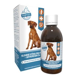 Kĺbová výživa sirup pre psov TOPVET 200ml