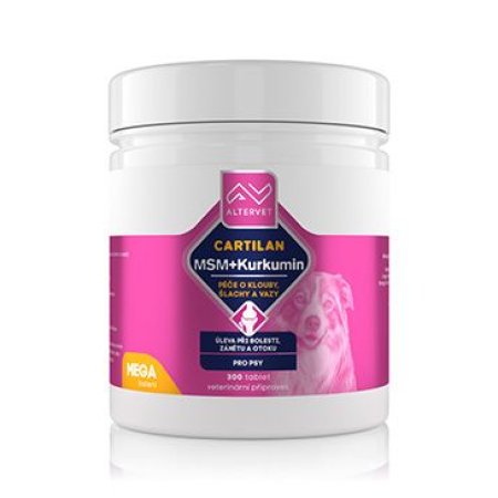 CARTILAN MSM+KURKUMIN Mega 300tbl Altervet