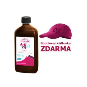 VITAR Veterinae Artivit Sirup 500 ml + šiltovka vínová