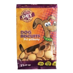Piškóty Happy Cool Pet s vápnikom pre psov 120g