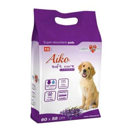Podložka pre psov Aiko Soft Care s levan. 60x60cm 10ks