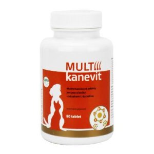 MULTIcanevit tablety pre psy a mačky 80 tbl
