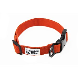 Bamboo Zoom Obojok pre psov terracotta S