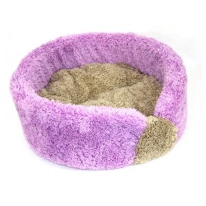 Marysa pelech fialová/béžová - DE LUXE 50 cm