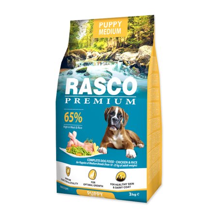 RASCO Premium Puppy/Junior Medium 3 kg