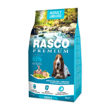 RASCO Premium Adult Lamb & Rice 3 kg