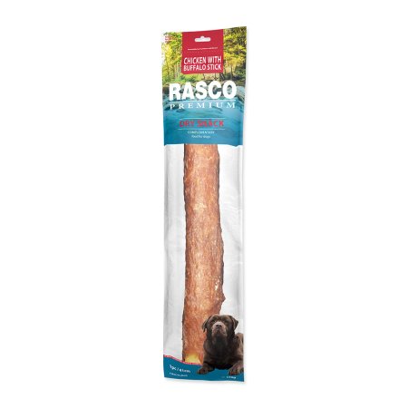 Pochúťka RASCO Premium tyčinka buvolí obalená kuřecím masom