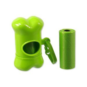 Zásobník DOG FANTASY s 2 rolkami sáčkov mix farieb