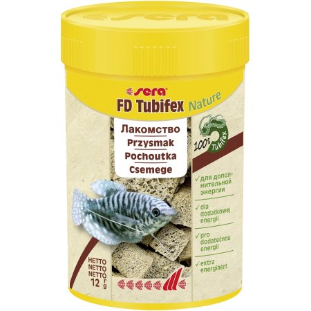sera FD Tubifex Nature - nite 250 ml