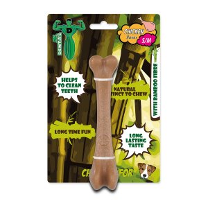 Hračka Mr.DENTAL žuvacia bambone kosť kurací S/M