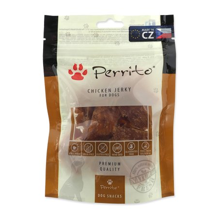 Pochúťka PERRITO Chicken Jerky 100g