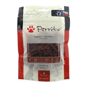Pochúťka PERRITO Turkey Chunks 100g