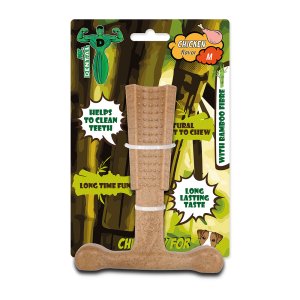 Hračka Mr.DENTAL žuvacia bambone kladivo kurací M