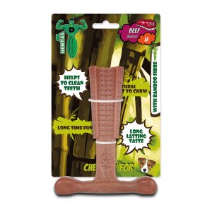 Hračka Mr.DENTAL žuvacia bambone kladivo hovädzie M