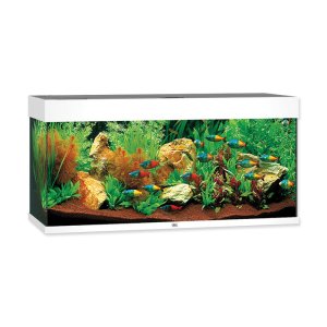 Akvárium set Rio LED 180 biele 101*41*50cm,180l