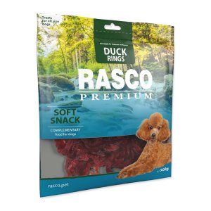 Pochúťka RASCO Premium krúžky kačacie 500 g