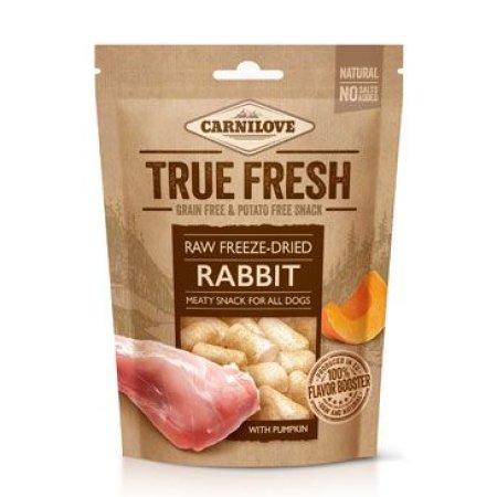 Carnilove Raw freeze-dried Rabbit with tekvica 40g