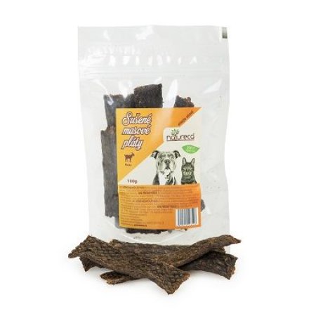 NATURECA pochúťka Mäsové pláty Koza 100g