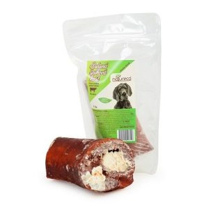 NATURECA pochúťka Hov.špik.kosť údená s ovčím tuk.1ks