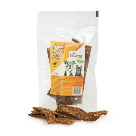 NATURECA pochúťka Mäsové pláty Zajac 100g