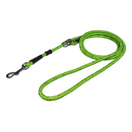 PROFIZOO Vodítko predlžovacie REFLEXNÉ lano (10mm x 270cm) zelená
